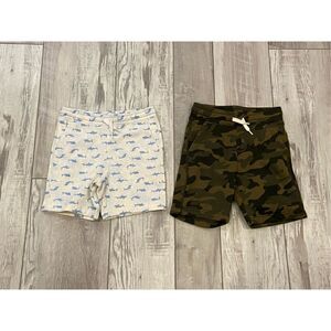 Old Navy boys, camo and whale shorts size XS 5